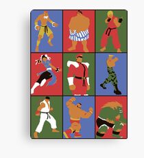 Street Fighting Crew Canvas Print