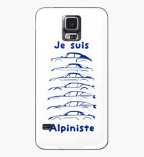 Je suis Alpiniste BLU Case/Skin for Samsung Galaxy