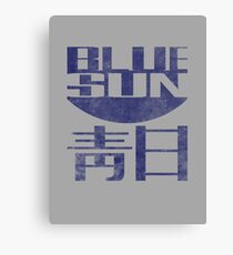 Blue Sun Vintage Style Shirt (Firefly/Serenity) Canvas Print