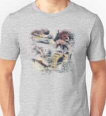 stromaufwärts Slim Fit T-Shirt