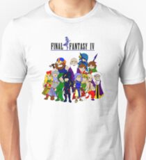 Final Fantasy 4 Characters Unisex T-Shirt