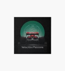 Alfa Romeo Returns to Formula 1 Art Board