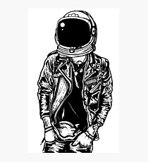 Spaceman Punk Photographic Print