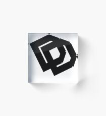 New DDA Logo (Black) Acrylic Block