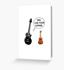 ukulele humor Greeting Card