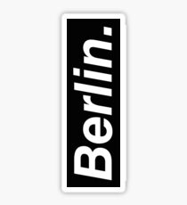Berlin Oblique Sticker