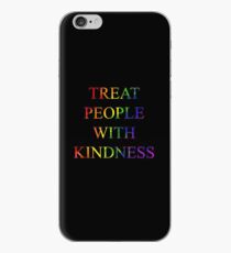 treat people with kindness iPhone Case