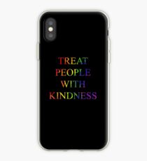 treat people with kindness iPhone Case