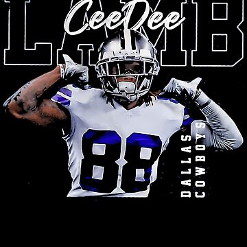 Cee Dee Lamb 88 American Football Player Dallas Cowboys Wall