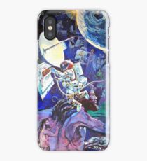 Spaceship Earth Mural iPhone Case/Skin