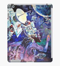 Vinilo o funda para iPad Mural de la Tierra de la nave espacial