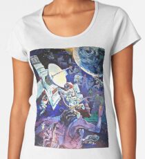 Spaceship Earth Mural Women's Premium T-Shirt