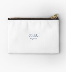 06880 Westport, CT Navy Studio Pouch