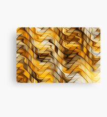 Golden pattern Canvas Print