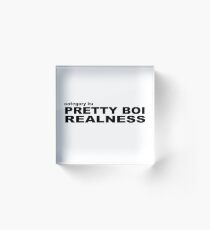 Bloque acrílico La categoría es: Pretty Boi Realness (París está ardiendo)