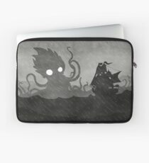 Rainy Ship & Kraken Laptop Sleeve