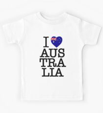 I Love Australia Kids Tee