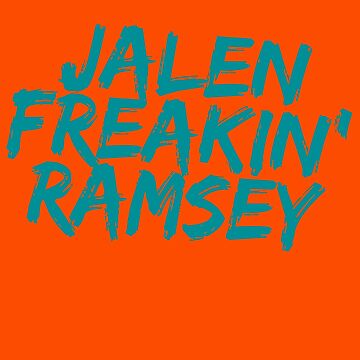 Jalen Ramsey Jersey Sticker for Sale by sstagge13