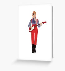 David Bowie Greeting Card