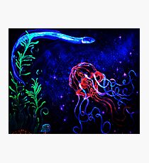 Magical jellyworld Photographic Print