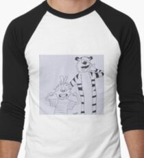 Calvin and Hobbes Men's Baseball ¾ T-Shirt