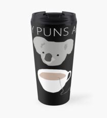 Taza de viaje Juegos de palabras "Koala Tea"