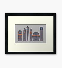 Tikis of Adventureland Framed Print