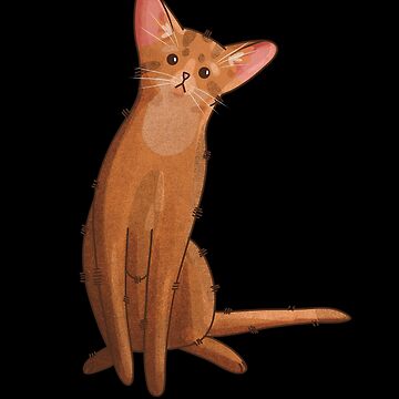 Artwork thumbnail, Abyssinian cat - Gifts for Cat Lovers by FelineEmporium