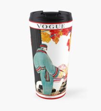 VOGUE : Vintage 1922 Advertising Print Travel Mug