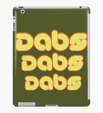 Dabs, dabs, dabs! iPad Case/Skin