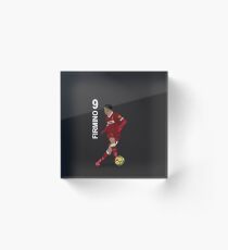 Roberto Firmino 9 - Liverpool Acrylic Block