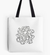 Bolsa de tela Caras CMBYN