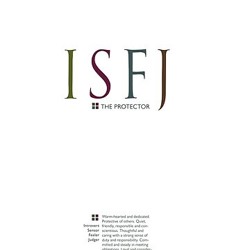 ISFJ personality type The Protector gifts personal' Sticker