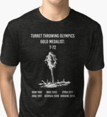T-72 Olympische Spiele weiß Vintage T-Shirt