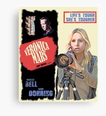 Veronica Mars Vintage Film Poster Canvas Print