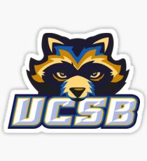 UCSB Raccoon Mascot! Sticker