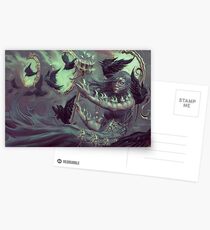 Crows, Candles Postcards