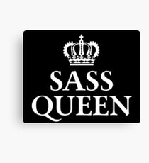 Sass Queen Canvas Print