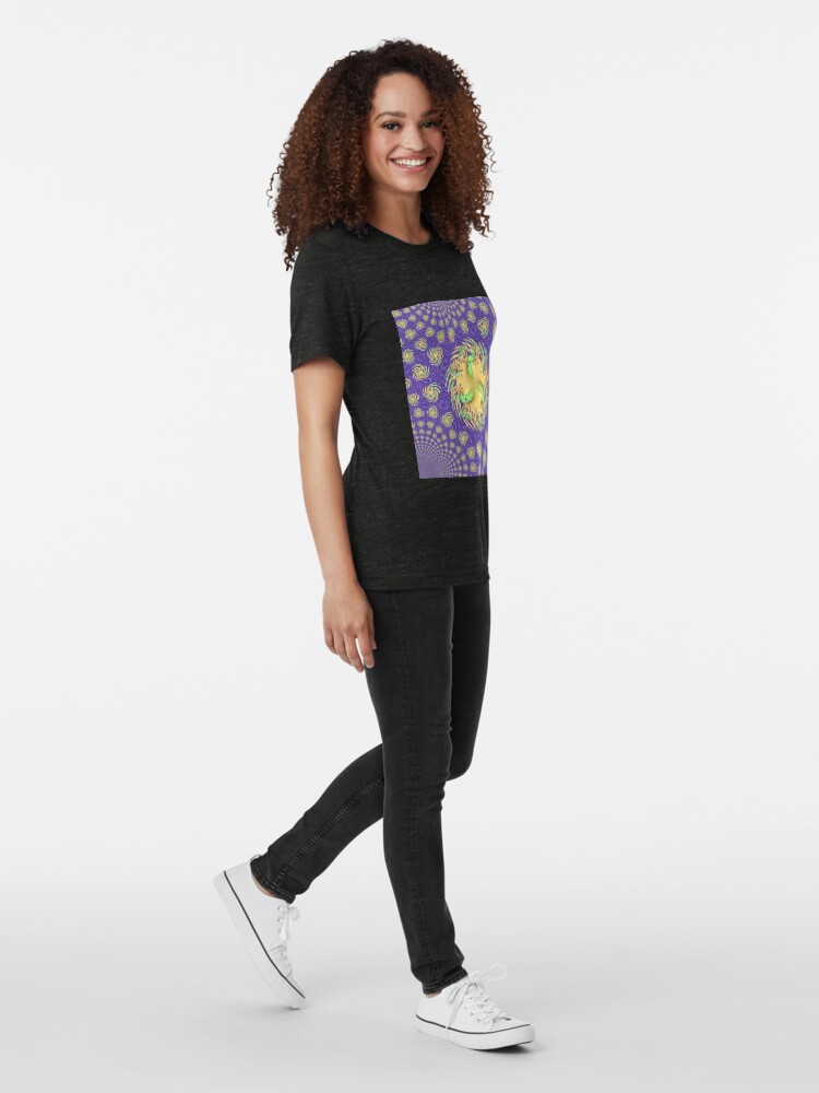 Alternate view of Moonlight Reflections Tri-blend T-Shirt