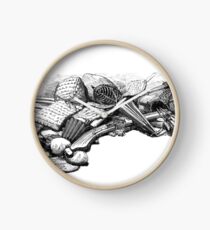 Kendo Weapons & Armor 1888 Clock