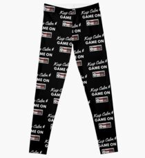 Keep Calm and Game On Leggings