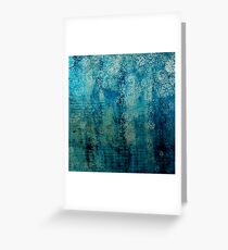 Frozen flowers Greeting Card