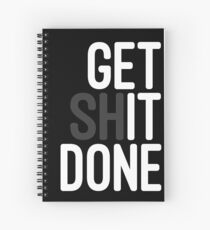 Cuaderno de espiral Hacer mierda hecho