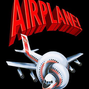 Airplane! Movie Throw Pillow by JackCarter2501