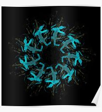 Mandala Mancy - 0097 - Marking Traces Poster