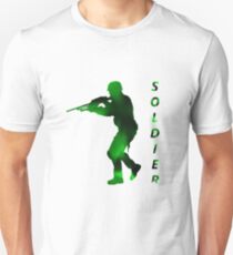 Soldier Hero Artistic Design Unisex T-Shirt