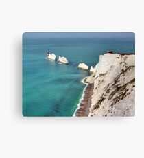 The Needles Shot 2 - I.O.W. Canvas Print