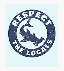 Respecter les requins marteaux locaux Impression photo