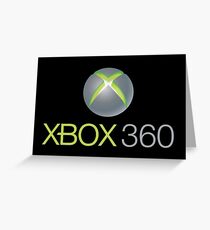 XBOX 360 Merchandise Greeting Card