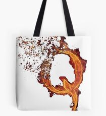 Bolsa de tela QAnon Fiery Q For Conspiracy Lightning Theorist Camiseta de Scralandore Design